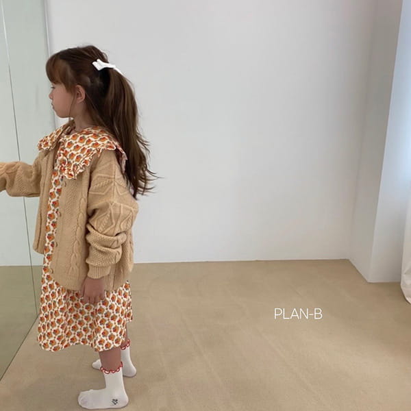 PLAN B - Korean Children Fashion - #Kfashion4kids - Twist Color Knit Cardigan - 10