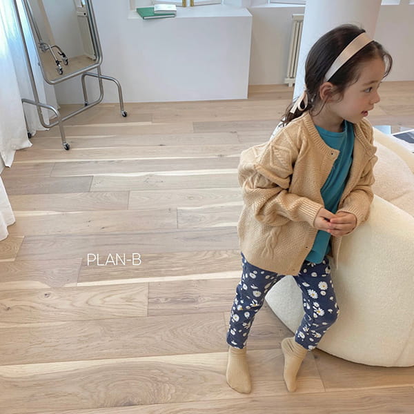 PLAN B - Korean Children Fashion - #Kfashion4kids - Twist Color Knit Cardigan - 3