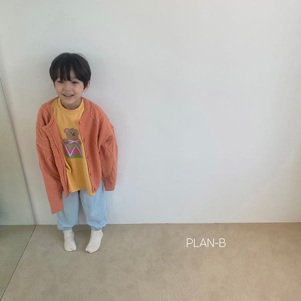 PLAN B - Korean Children Fashion - #Kfashion4kids - Twist Color Knit Cardigan - 5