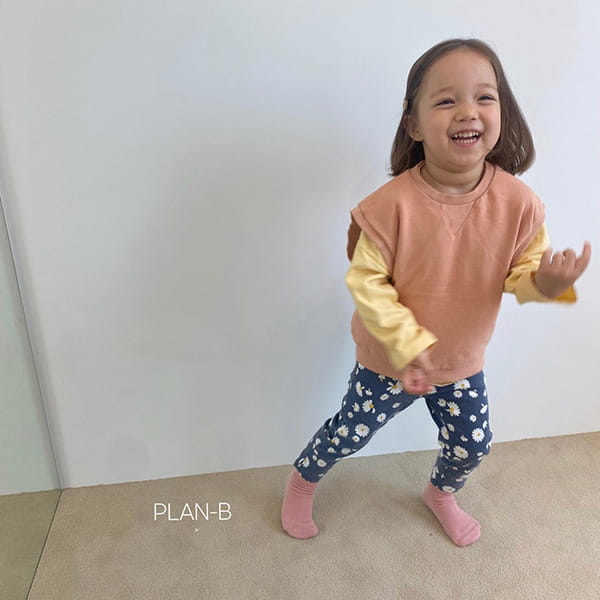 PLAN B - Korean Children Fashion - #Kfashion4kids - Flower Tension Skinny Pants