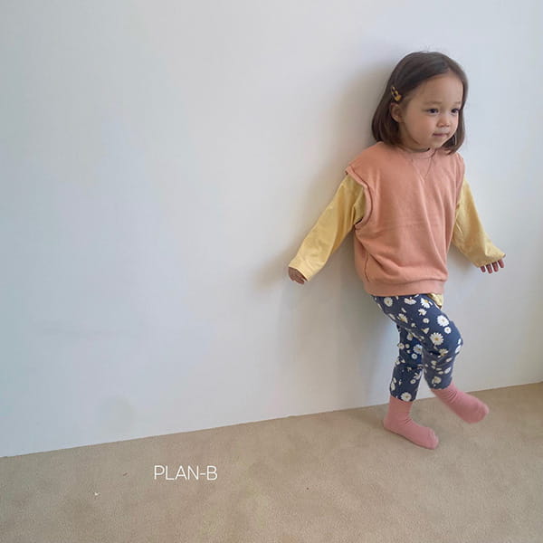 PLAN B - Korean Children Fashion - #Kfashion4kids - Flower Tension Skinny Pants - 2