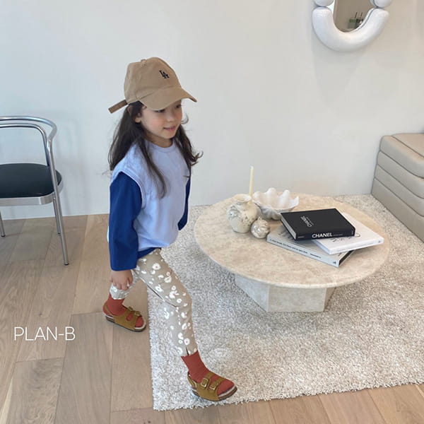 PLAN B - Korean Children Fashion - #Kfashion4kids - Flower Tension Skinny Pants - 5