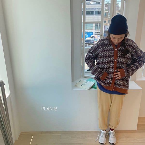 PLAN B - Korean Children Fashion - #Kfashion4kids - Adult Nordic Knit Cardigan - 7