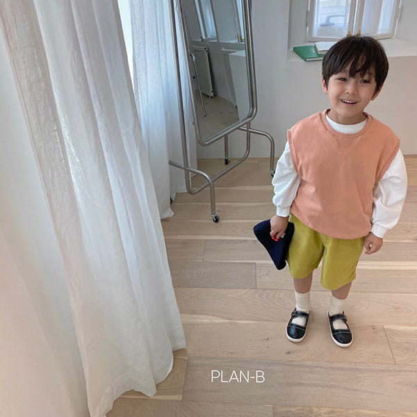 PLAN B - Korean Children Fashion - #Kfashion4kids - Collar Vest - 3