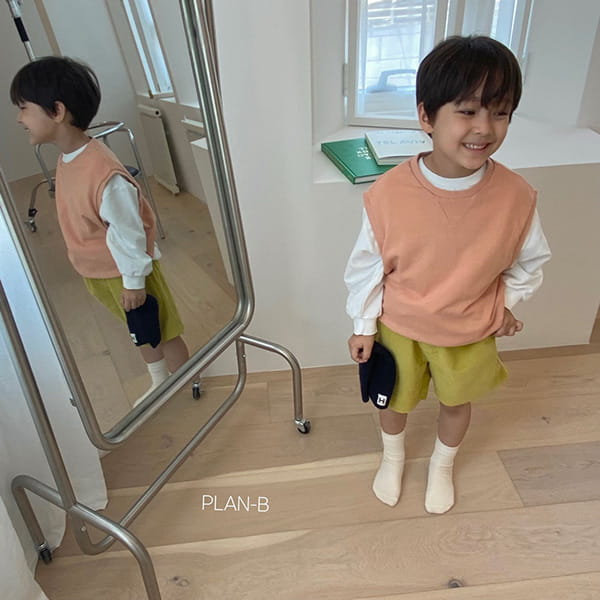 PLAN B - Korean Children Fashion - #Kfashion4kids - Collar Vest - 4