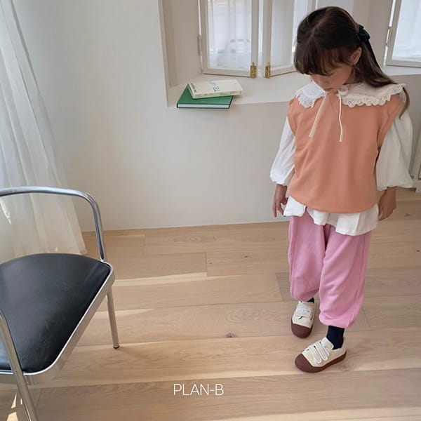 PLAN B - Korean Children Fashion - #Kfashion4kids - Collar Vest - 8