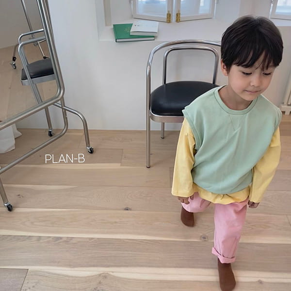 PLAN B - Korean Children Fashion - #Kfashion4kids - Corduroy Tape Pants - 2