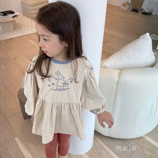 PLAN B - Korean Children Fashion - #Kfashion4kids - Rabbit Blouse - 2