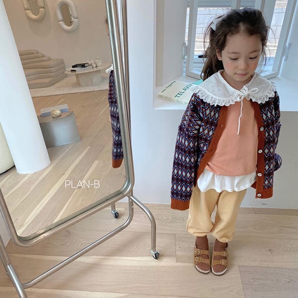 PLAN B - Korean Children Fashion - #Kfashion4kids - Round Lace Collar Blouse - 3