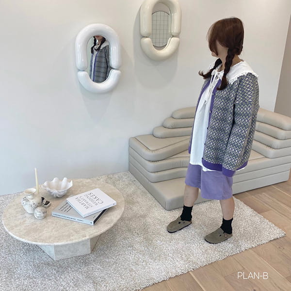 PLAN B - Korean Children Fashion - #Kfashion4kids - Adult Little Button Corduroy Half Pants - 8