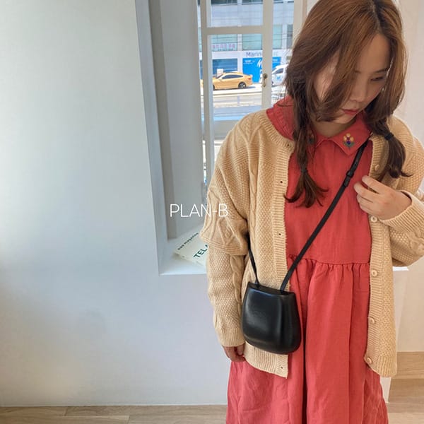 PLAN B - Korean Children Fashion - #Kfashion4kids - Adult Twist Color Knit Cardigan - 11