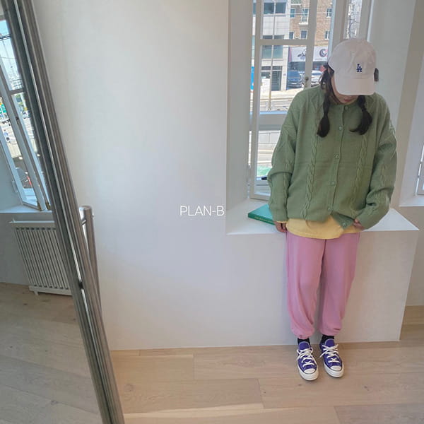 PLAN B - Korean Children Fashion - #Kfashion4kids - Adult Twist Color Knit Cardigan - 4