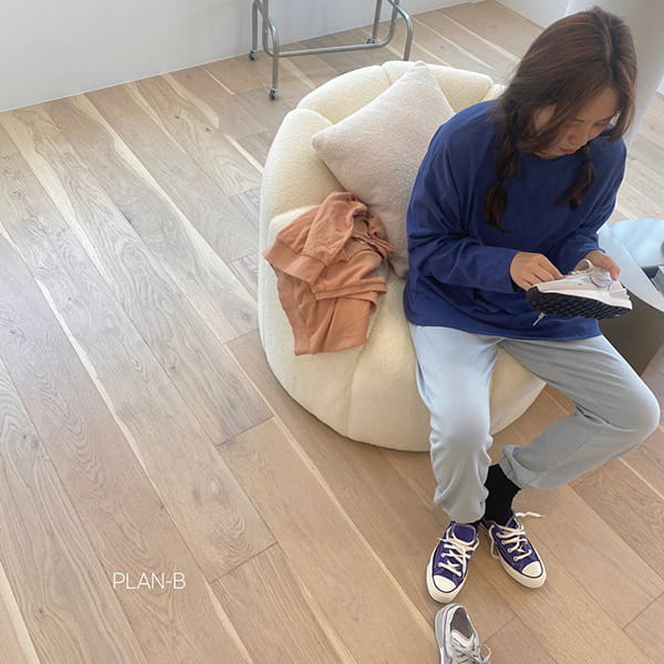 PLAN B - Korean Children Fashion - #Kfashion4kids - Adult Basic Color Tee