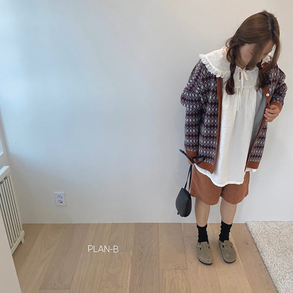 PLAN B - Korean Children Fashion - #Kfashion4kids - Adult Round Lace Collar Blouse - 10
