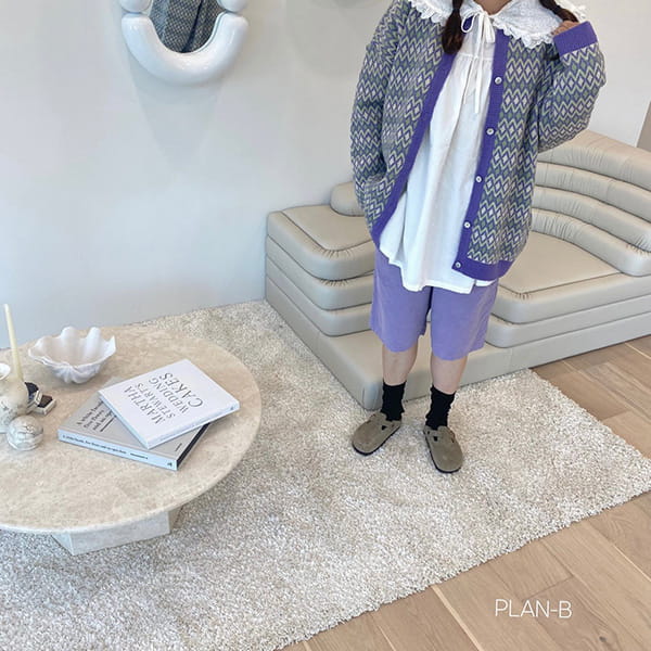 PLAN B - Korean Children Fashion - #Kfashion4kids - Adult Round Lace Collar Blouse - 6