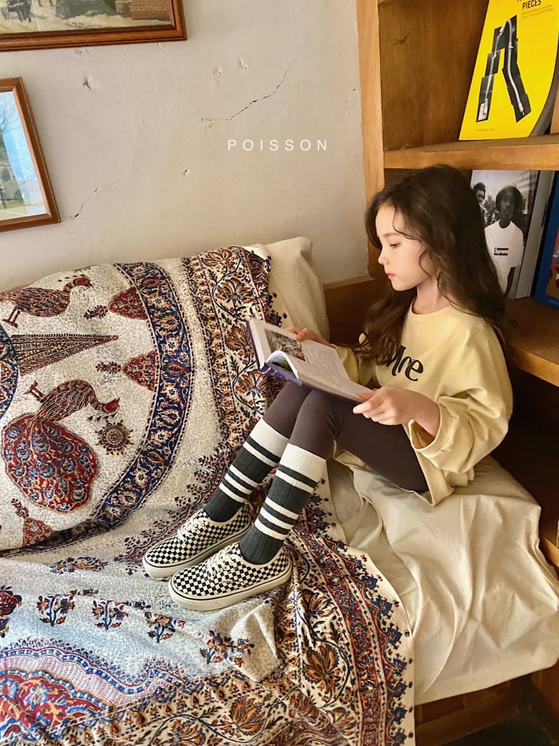 POISSON - Korean Children Fashion - #Kfashion4kids - Love Long Tee - 2