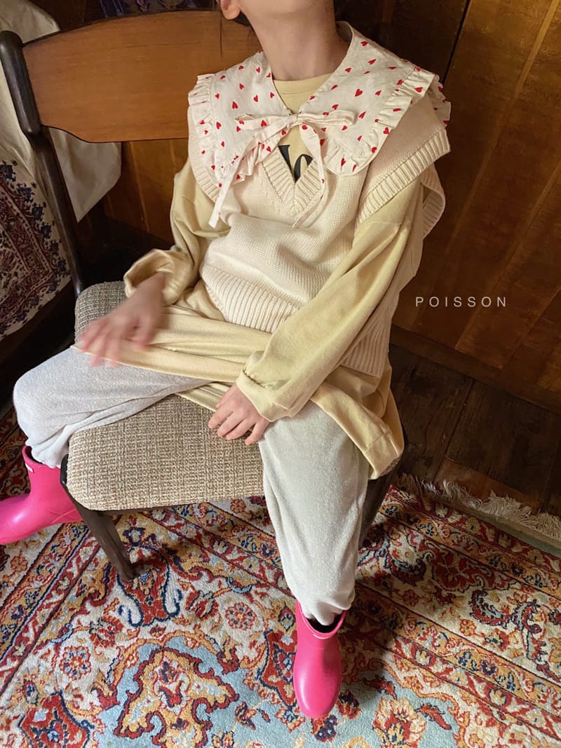POISSON - Korean Children Fashion - #Kfashion4kids - Love Long Tee - 8
