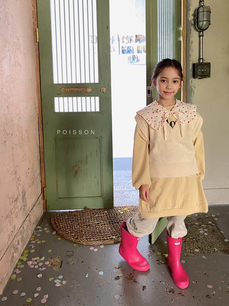POISSON - Korean Children Fashion - #Kfashion4kids - Love Long Tee - 9