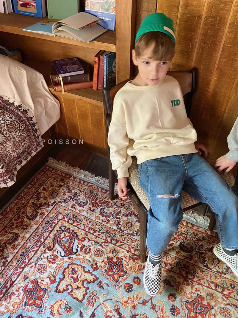 POISSON - Korean Children Fashion - #Kfashion4kids - Ted Sweatshirt - 10