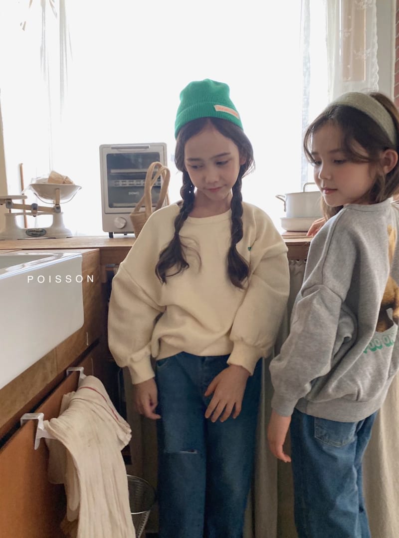 POISSON - Korean Children Fashion - #Kfashion4kids - Ted Sweatshirt - 2