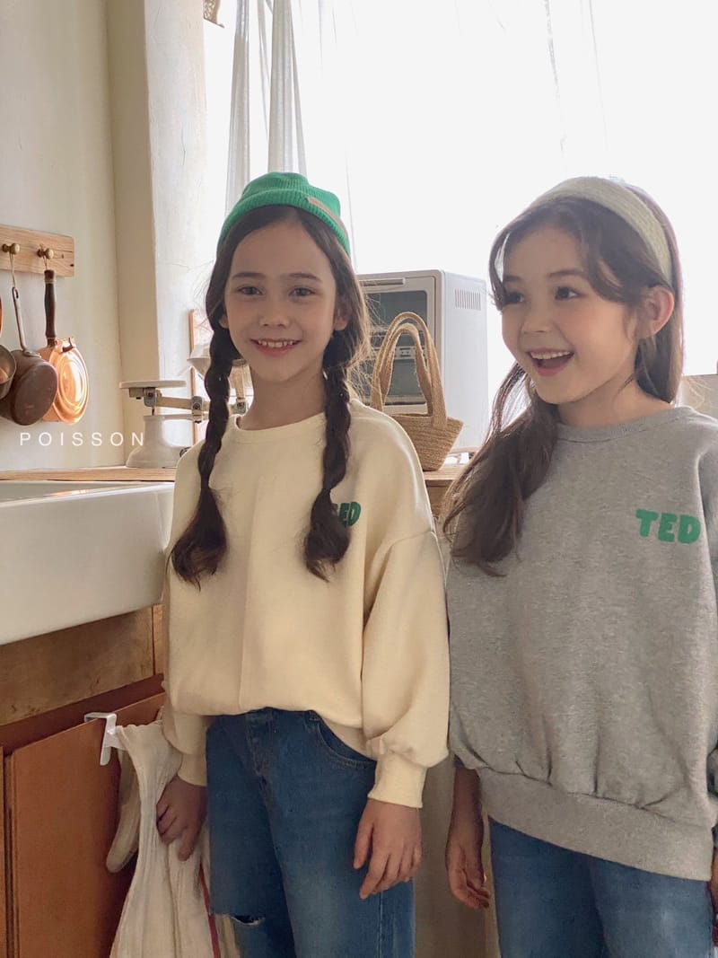 POISSON - Korean Children Fashion - #Kfashion4kids - Ted Sweatshirt - 3