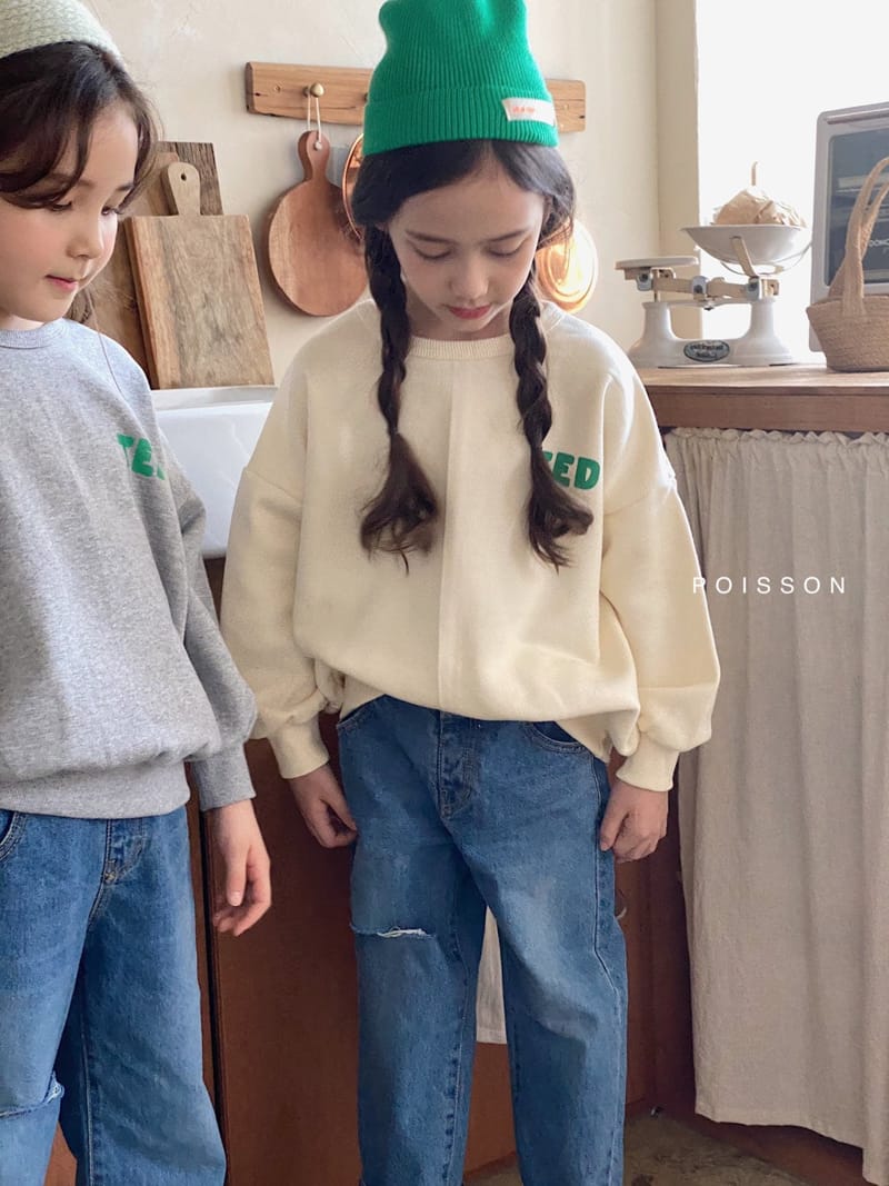 POISSON - Korean Children Fashion - #Kfashion4kids - Ted Sweatshirt - 5
