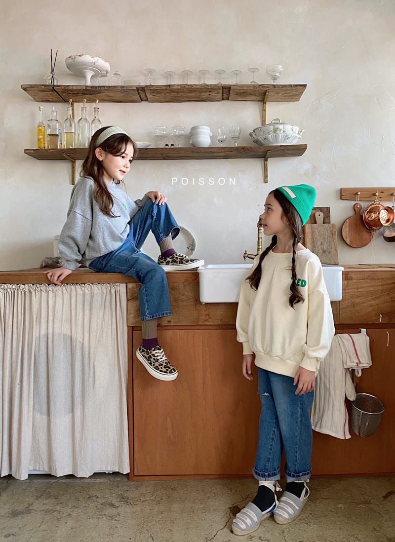 POISSON - Korean Children Fashion - #Kfashion4kids - Ted Sweatshirt - 7
