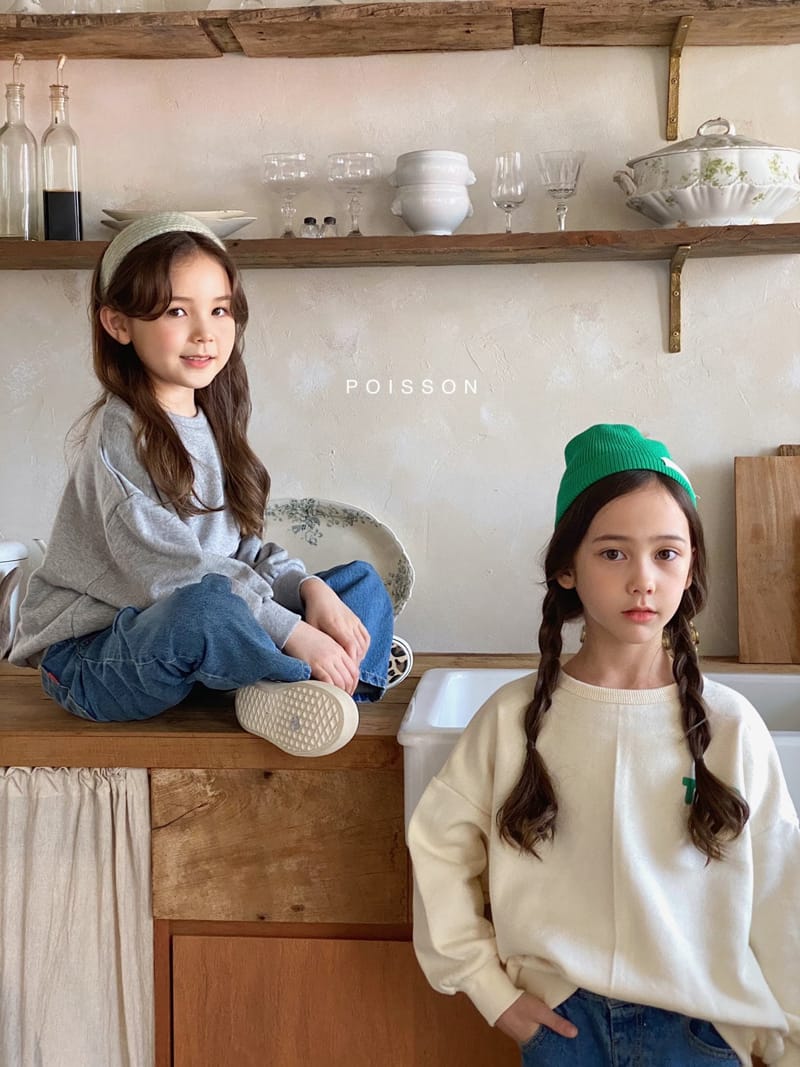 POISSON - Korean Children Fashion - #Kfashion4kids - Ted Sweatshirt - 9
