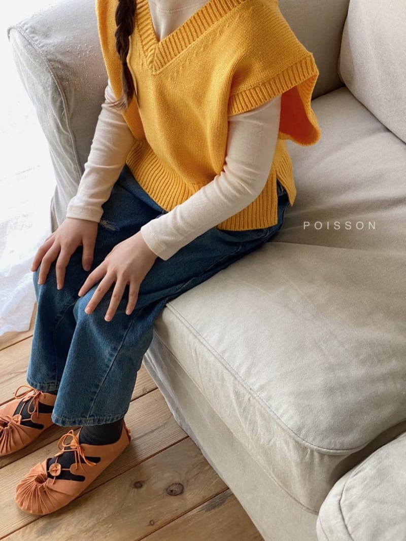 POISSON - Korean Children Fashion - #Kfashion4kids - Autumn Half Turtleneck Tee - 10