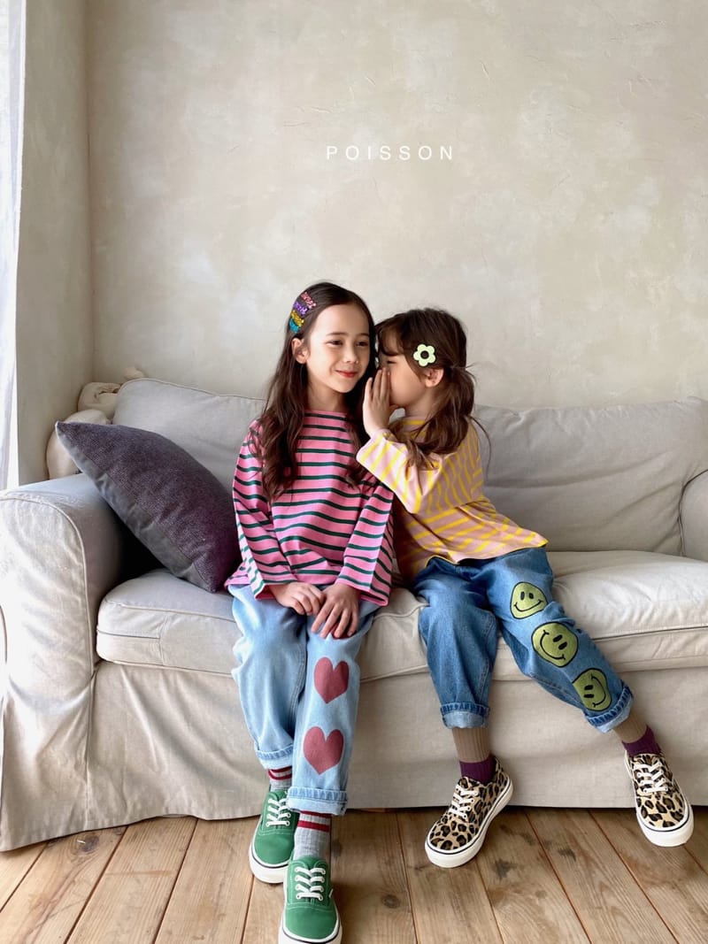 POISSON - Korean Children Fashion - #Kfashion4kids - Stripe Tee - 5