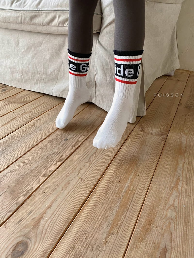 POISSON - Korean Children Fashion - #Kfashion4kids - Hip Socks [set of 3] - 12