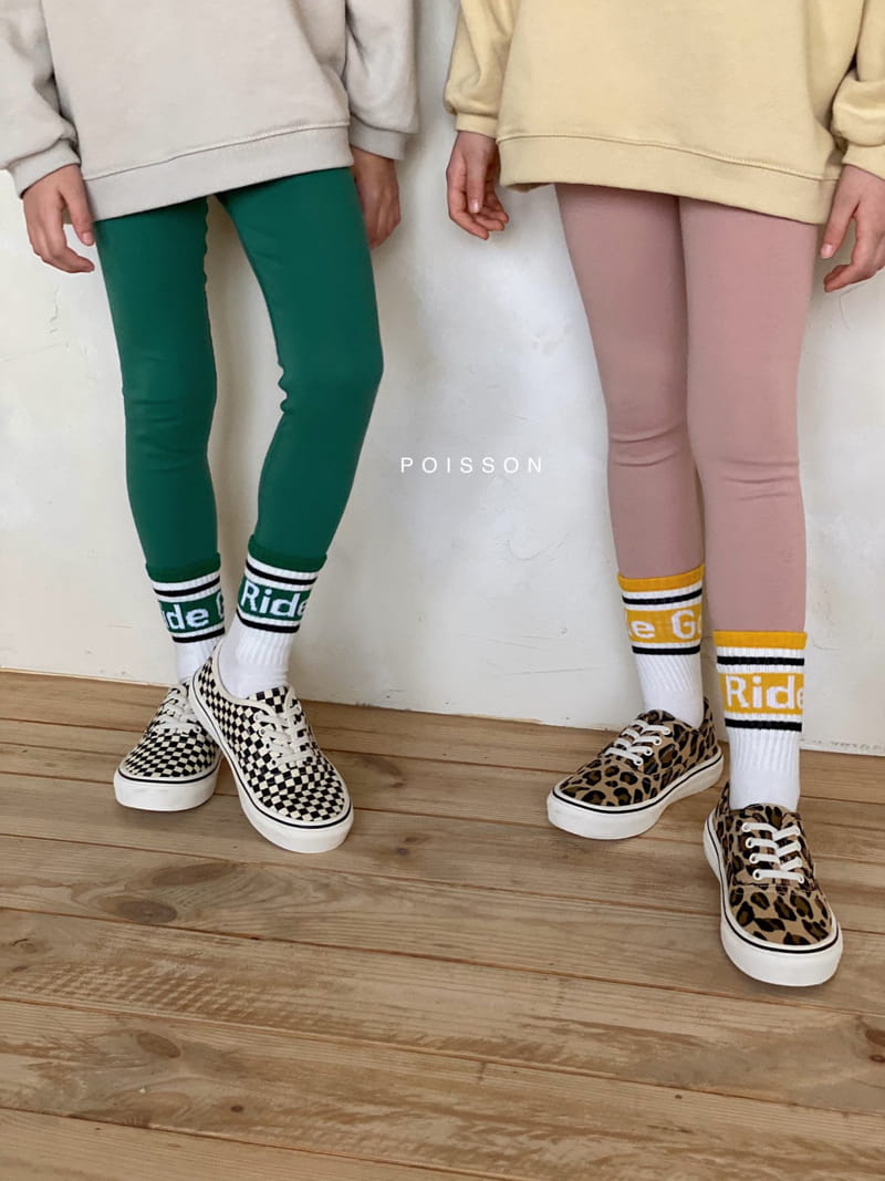 POISSON - Korean Children Fashion - #Kfashion4kids - Hip Socks [set of 3] - 2