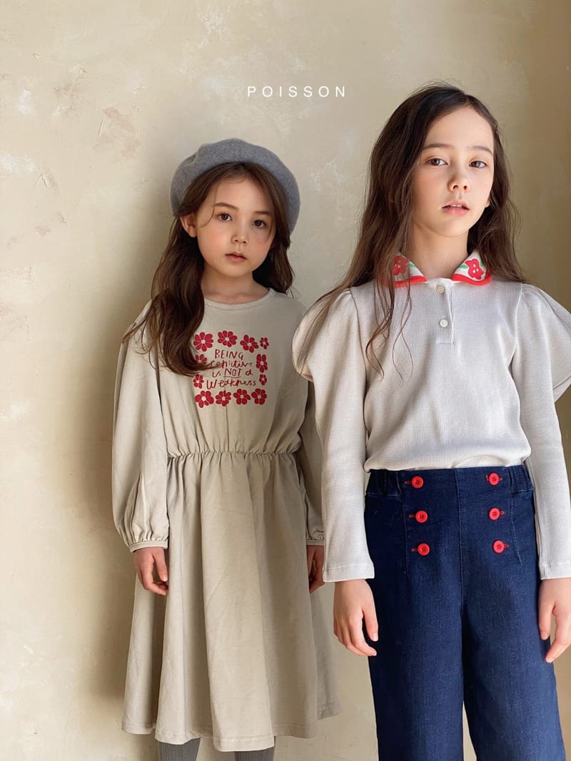 POISSON - Korean Children Fashion - #Kfashion4kids - Button Wide Pants - 3
