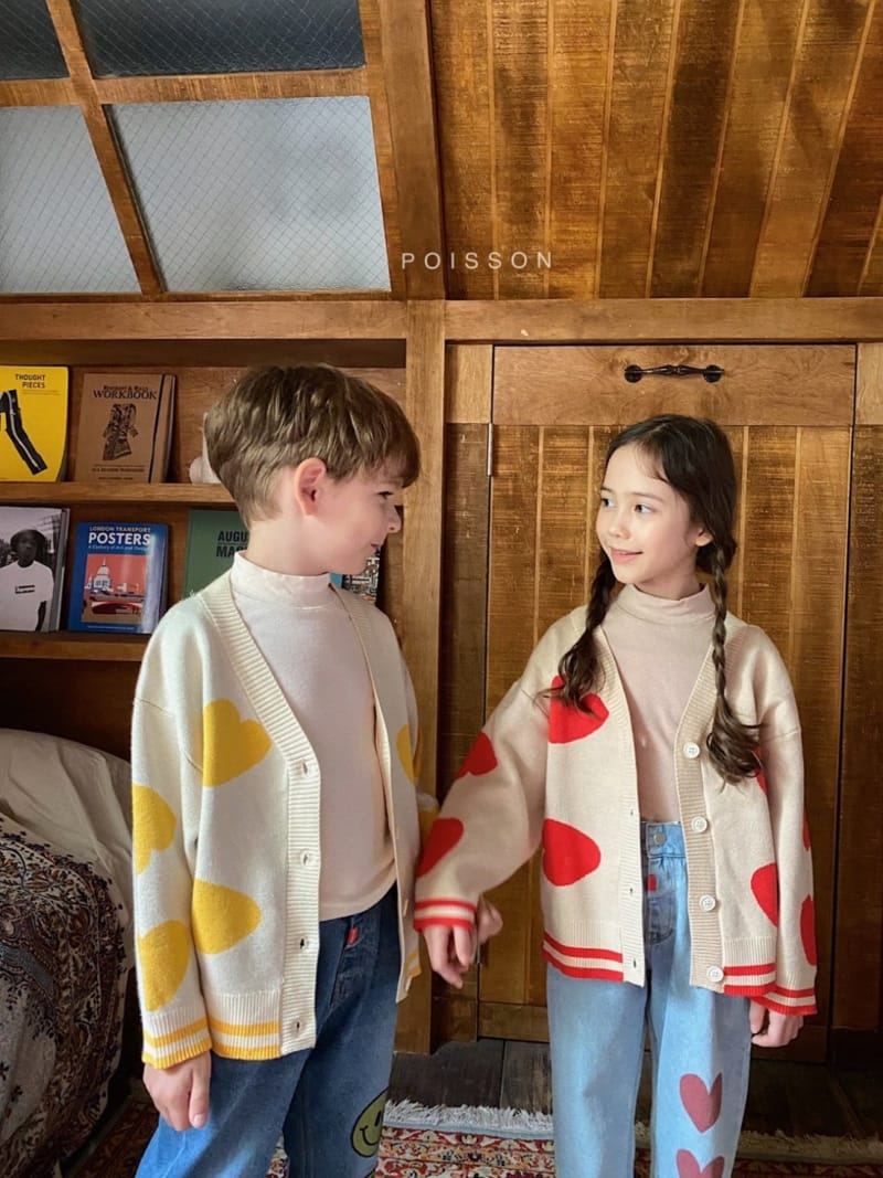 POISSON - Korean Children Fashion - #Kfashion4kids - Love Denim Pants - 7