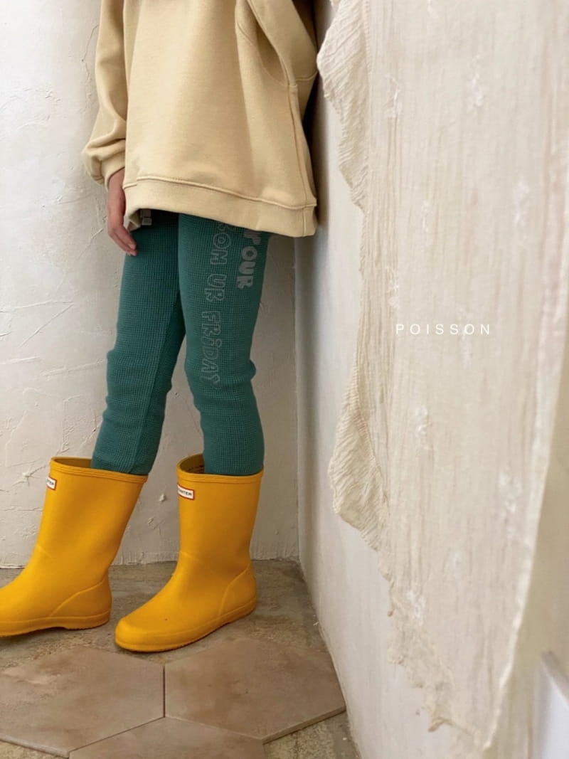 POISSON - Korean Children Fashion - #Kfashion4kids - Waffle Leggings - 5