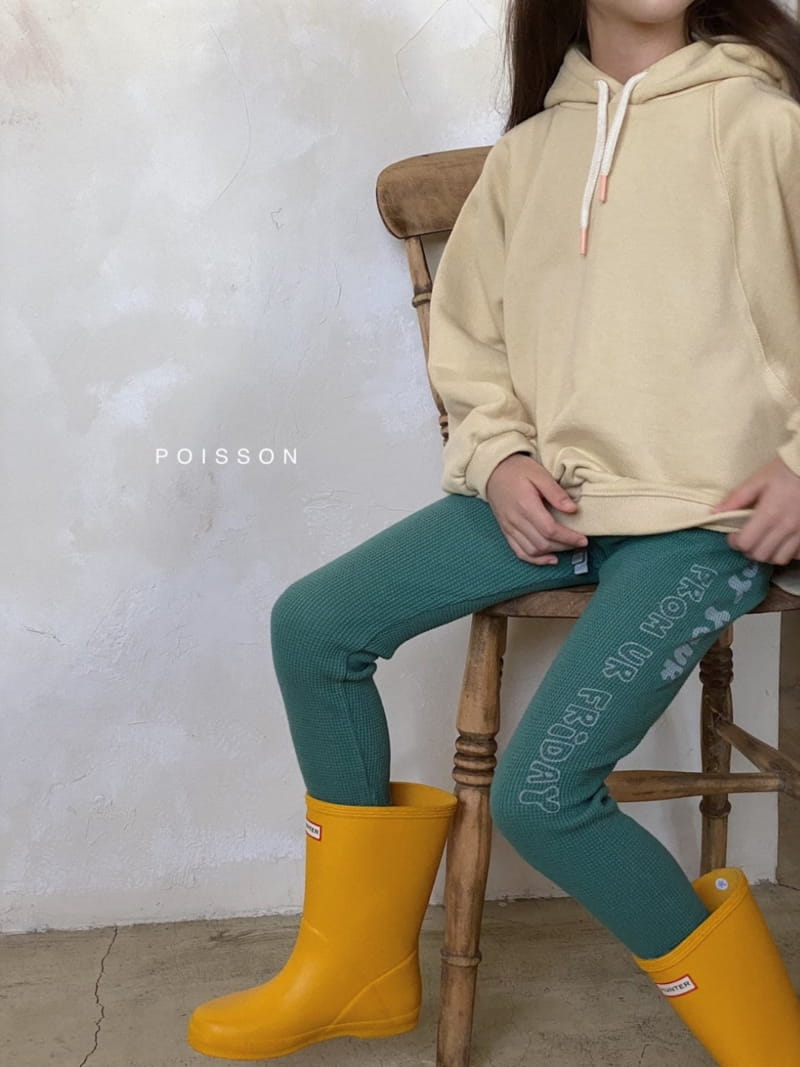 POISSON - Korean Children Fashion - #Kfashion4kids - Waffle Leggings - 6