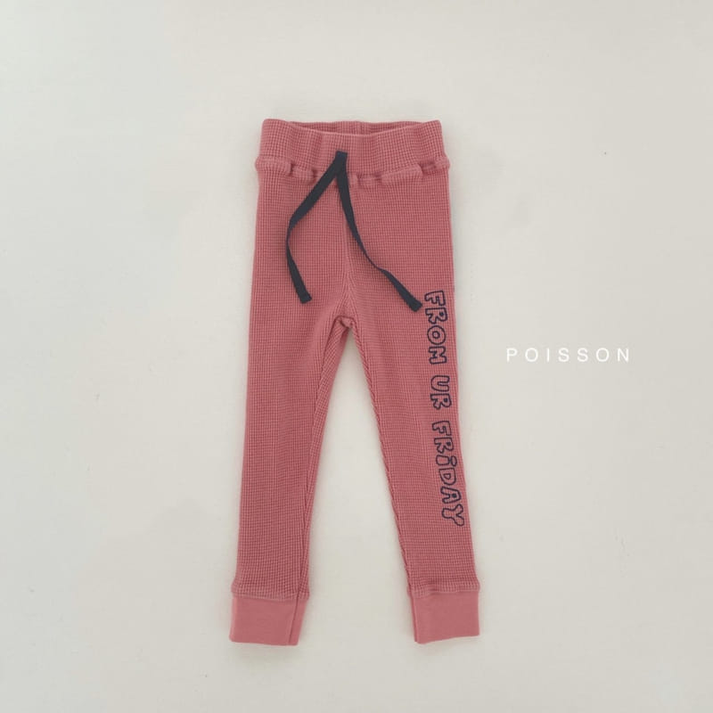POISSON - Korean Children Fashion - #Kfashion4kids - Waffle Leggings - 7