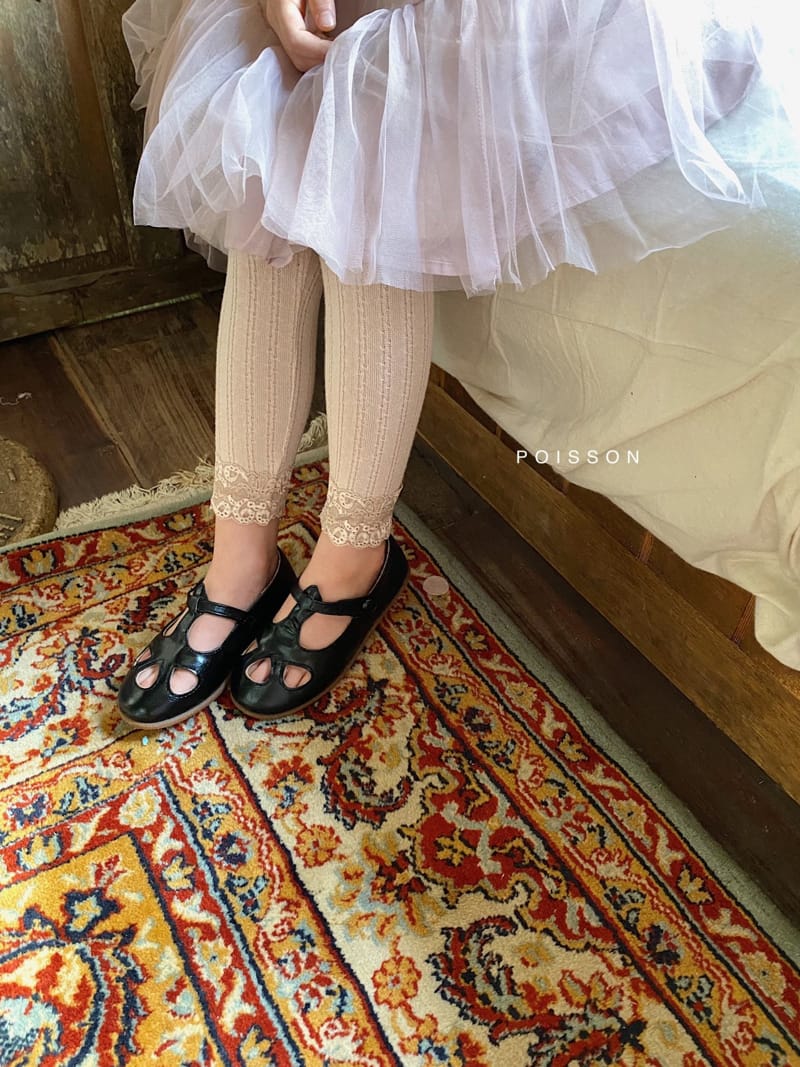 POISSON - Korean Children Fashion - #Kfashion4kids - Lace Leggings - 2