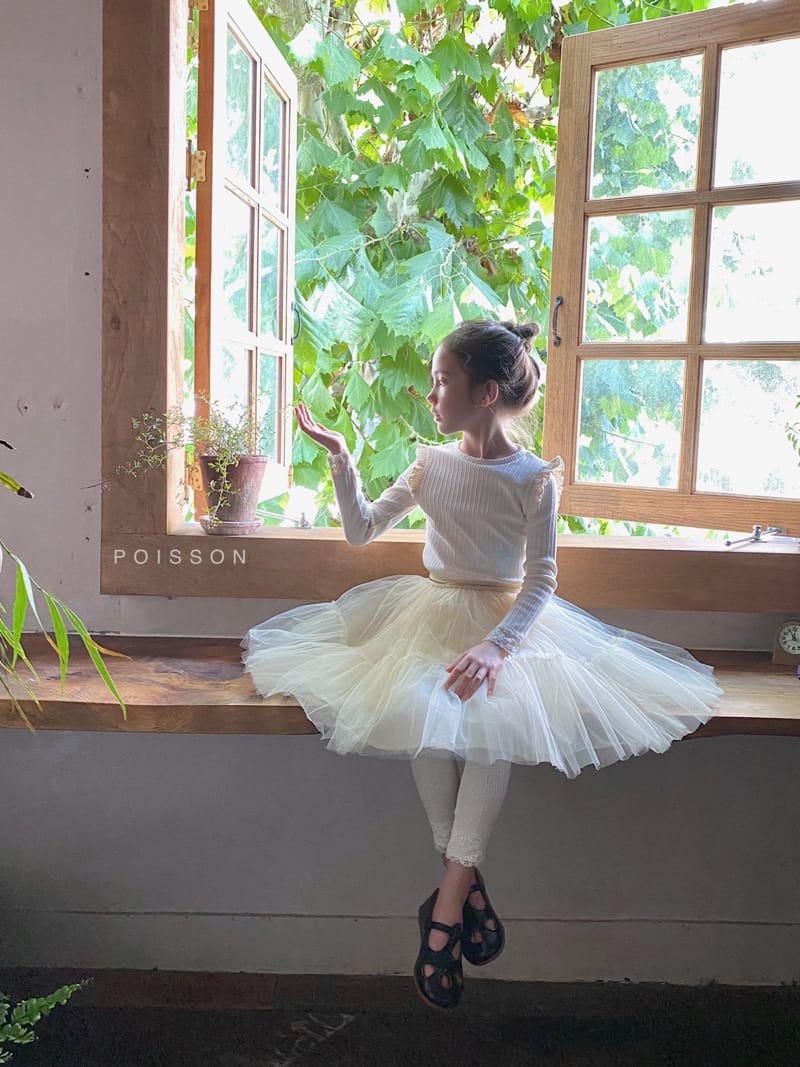 POISSON - Korean Children Fashion - #Kfashion4kids - Lace Leggings - 6
