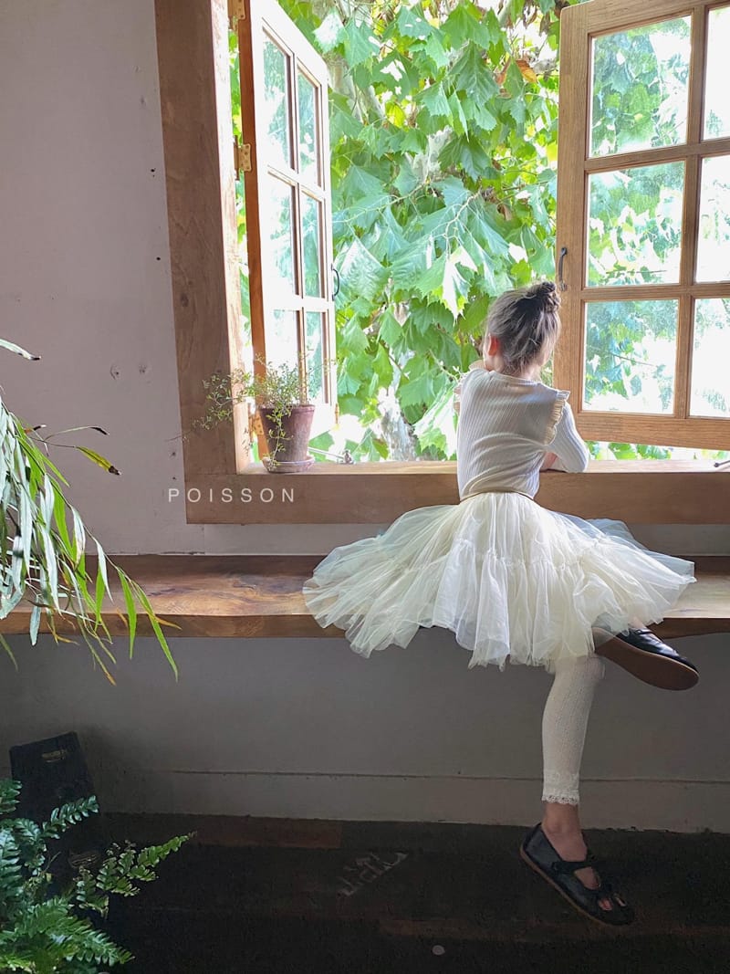 POISSON - Korean Children Fashion - #Kfashion4kids - Lace Leggings - 7