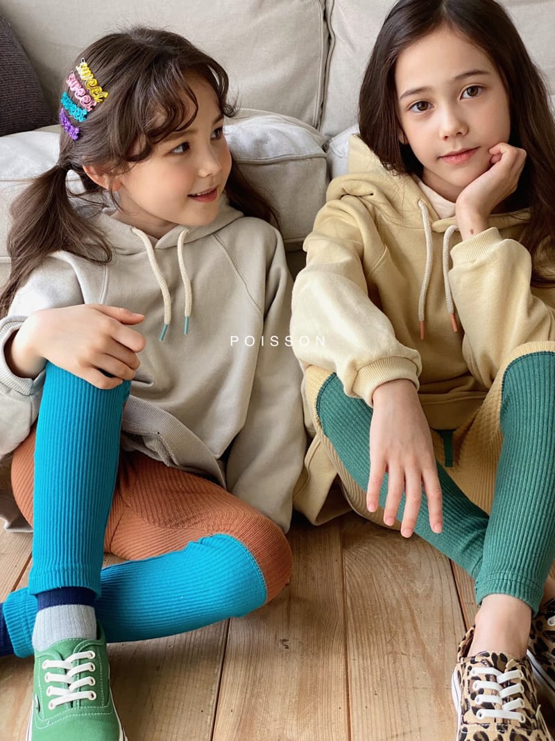 POISSON - Korean Children Fashion - #Kfashion4kids - Half Half Leggings - 2