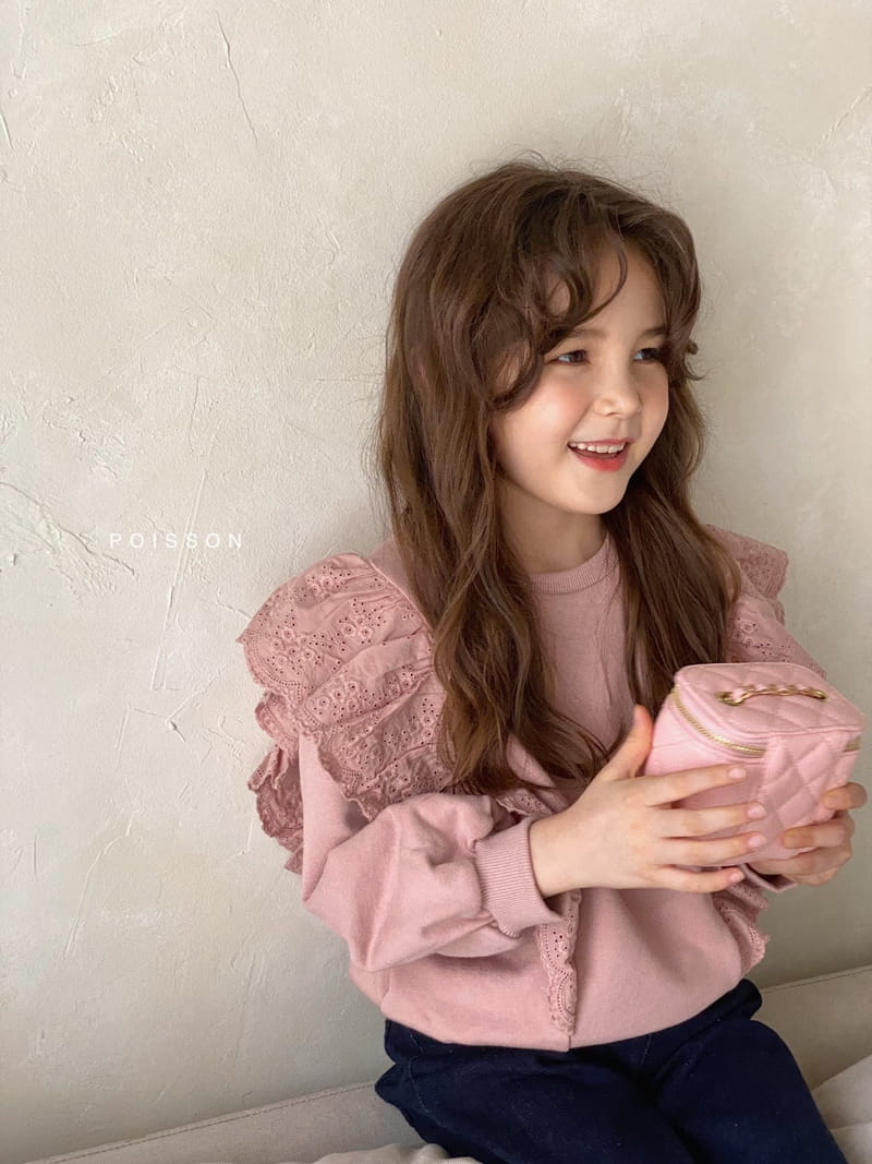 POISSON - Korean Children Fashion - #Kfashion4kids - Frill Sweatshirt - 10