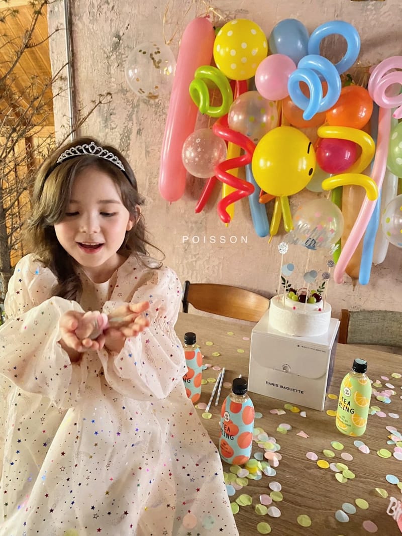 POISSON - Korean Children Fashion - #Kfashion4kids - Bling Etoile Dress - 10