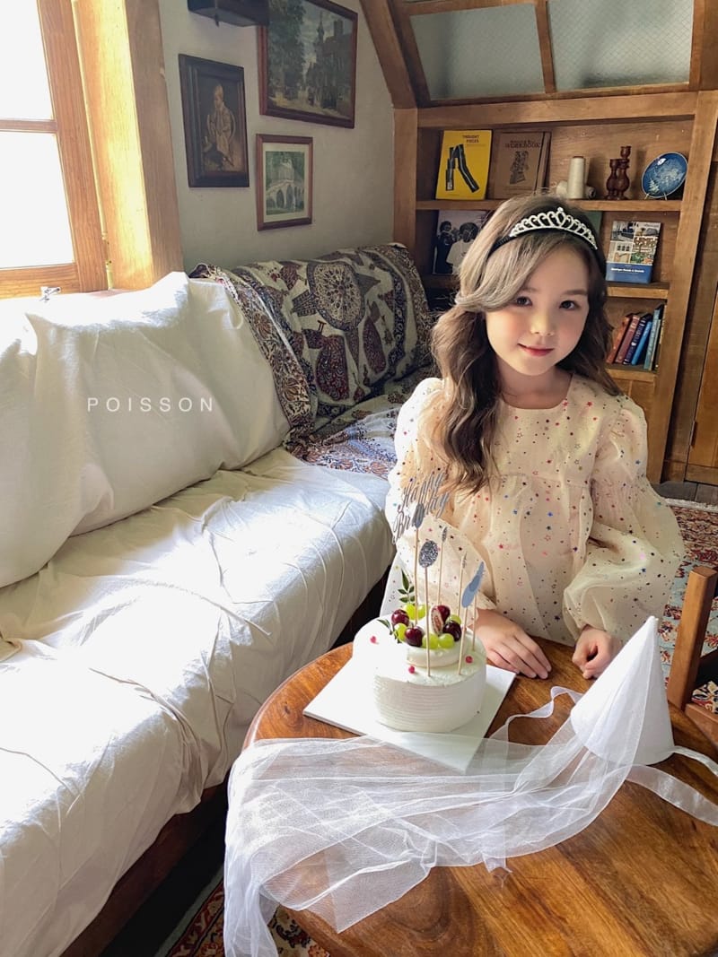 POISSON - Korean Children Fashion - #Kfashion4kids - Bling Etoile Dress - 2