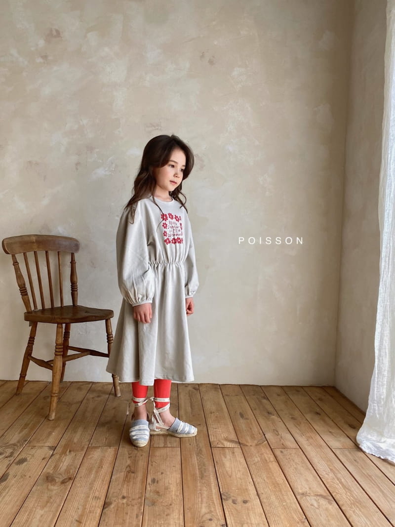 POISSON - Korean Children Fashion - #Kfashion4kids - Flower Balloon One-piece - 10