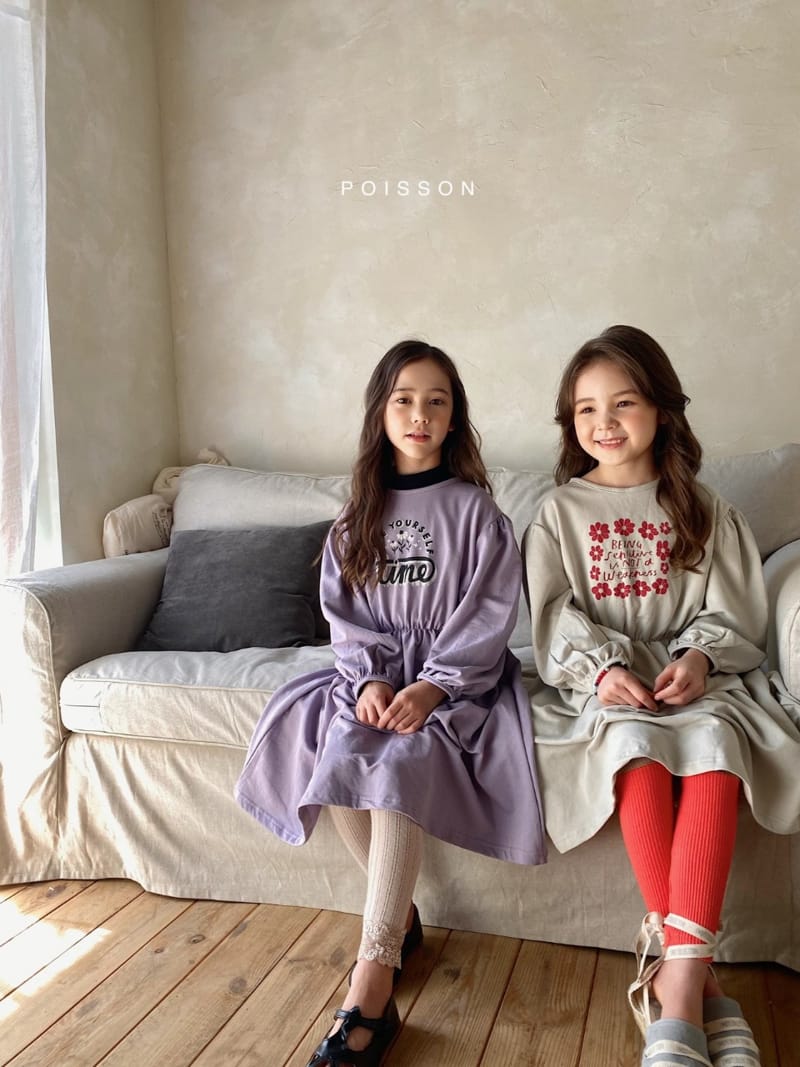 POISSON - Korean Children Fashion - #Kfashion4kids - Flower Balloon One-piece - 5