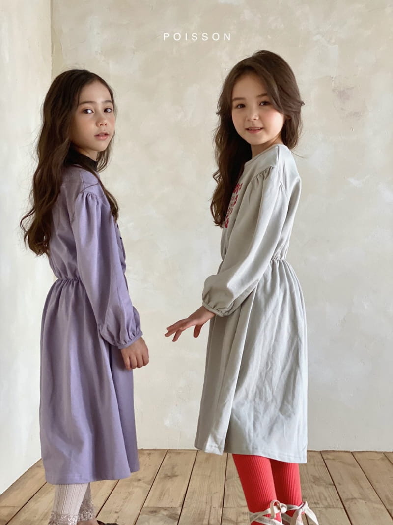 POISSON - Korean Children Fashion - #Kfashion4kids - Flower Balloon One-piece - 7