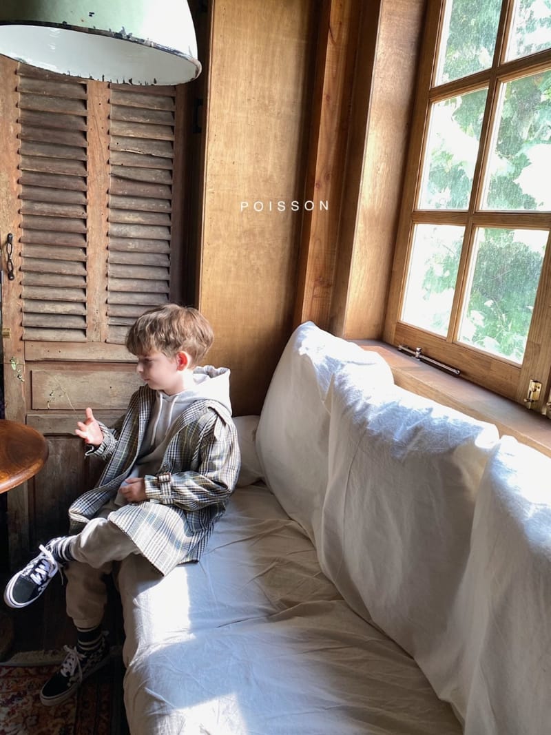 POISSON - Korean Children Fashion - #Kfashion4kids - Check Mac Coat - 8