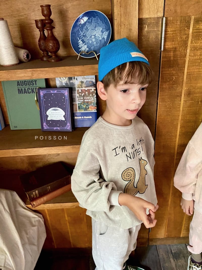 POISSON - Korean Children Fashion - #Kfashion4kids - Squirrel Sweatshirt - 3