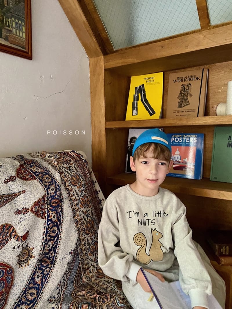 POISSON - Korean Children Fashion - #Kfashion4kids - Squirrel Sweatshirt - 5